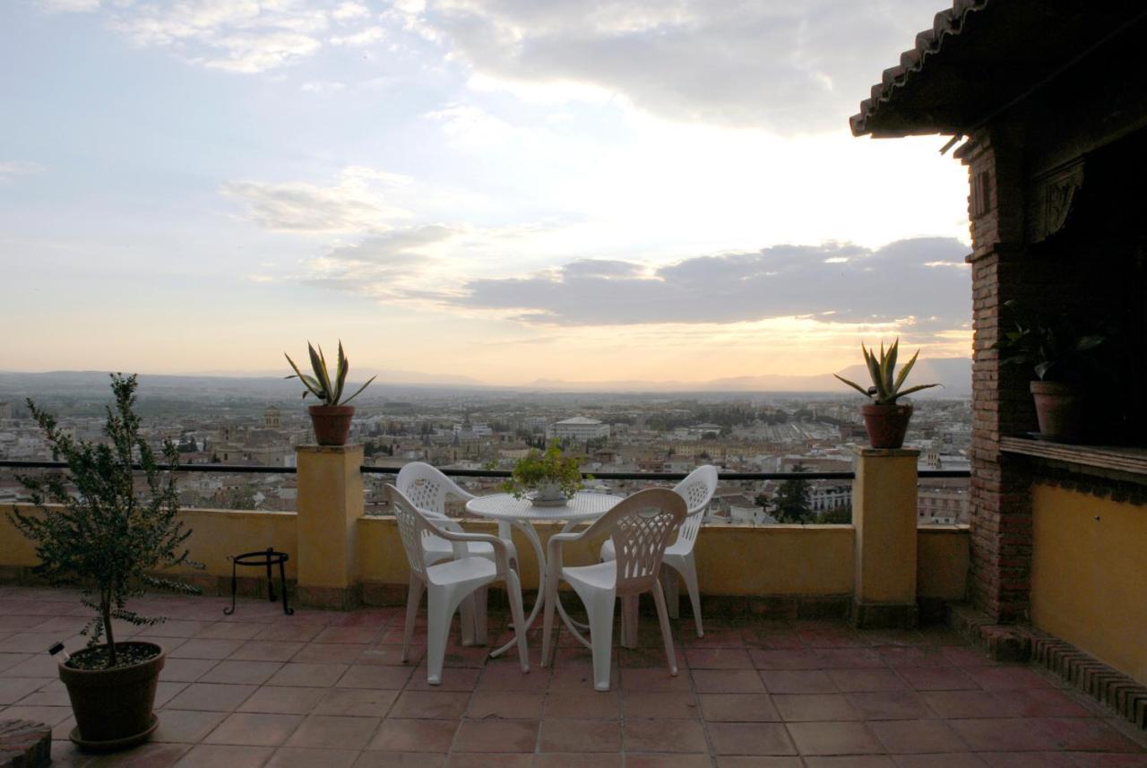 Carmen En El Albaicin Con Jardin Y Vistas Appartement Granada Buitenkant foto