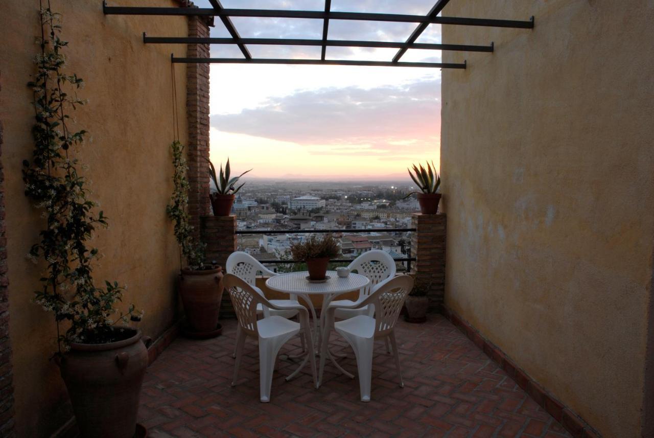 Carmen En El Albaicin Con Jardin Y Vistas Appartement Granada Buitenkant foto